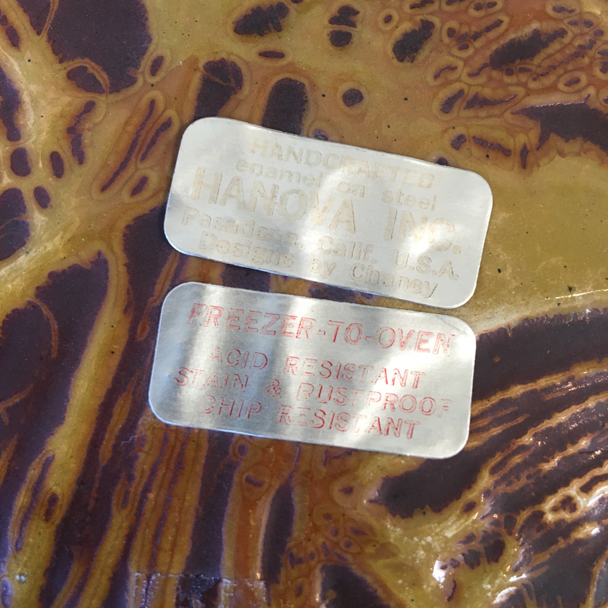 Chaney Enamel Casserole Dish
