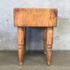 Vintage Solid Maple Butcher Block