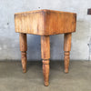 Vintage Solid Maple Butcher Block