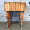 Vintage Solid Maple Butcher Block