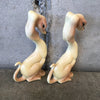 Vintage Frank Engle Pair of Dogs Statues