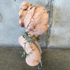 Antique Terracotta French Girl Bust By Houdon