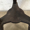 Antique Carved Gargoyle Plant Stand (Repaired Leg)
