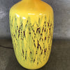 Mid Century Ubarge Yellow Abstract Lamp