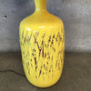 Mid Century Ubarge Yellow Abstract Lamp