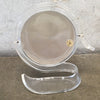Mid Century Two-Sided Lucite Mirror - One Side w/ True Image Magnify