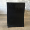 Vintage Japanese Black Lacquer Credenza With Tambour Doors