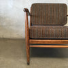 Pair of 1950's Dux Lounge Chairs & Ottomans