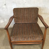 Pair of 1950's Dux Lounge Chairs & Ottomans