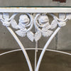 Vintage Patio Dining Set with Vinyl Seat Cushions