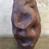 Brutalist Brown Malformed Vase