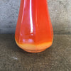 Mid Century Orange Swing Vase