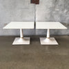 Post Modern Side Tables (PAIR)