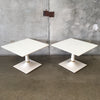 Post Modern Side Tables (PAIR)