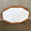 Wood Cutout Tree Mirror 1970's