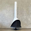 Vintage MCM White Porcelain Enamel Finish Majestic "Firehood" Fireplace