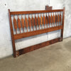 MCM Walnut Full Headboard By Kipp Stewart For Drexel