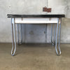 50's Tubular Chrome Dinette With Four Chairs