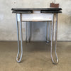 50's Tubular Chrome Dinette With Four Chairs