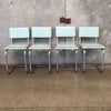 50's Tubular Chrome Dinette With Four Chairs