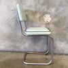 50's Tubular Chrome Dinette With Four Chairs