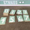Vintage Style Blair Field Long Beach Baseball Scoreboard