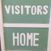 Vintage Style Blair Field Long Beach Baseball Scoreboard