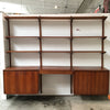 Mid Century Modern Barzilay Walnut Wall Unit
