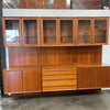 Danish Modern Teak Wood Cado Wall Unit