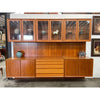 Danish Modern Teak Wood Cado Wall Unit