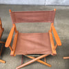 Mid Century "Gold Medal" Directors Chairs - Four Chairs