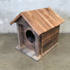 Custom Rustic Wood Pet House