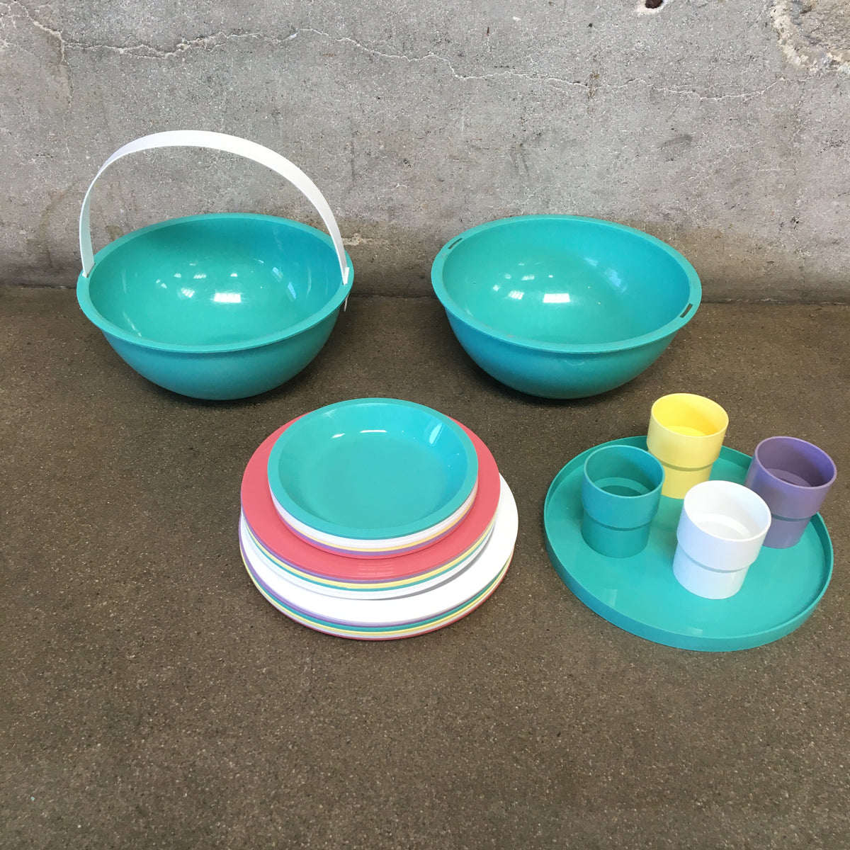Vintage Turquoise Ingrid Party Picnic Ball