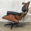 Herman Miller Eames Style Lounge Chair With Ottoman