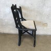 Antique Ebonized Victorian Chair
