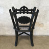 Antique Ebonized Victorian Chair
