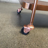Mid Century Style Copper Finish Bar Cart