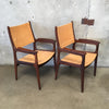 Johannes Andersen Set Of Four Solid Rosewood Chairs