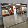 Restoration Hardware Traditional Pivoting Mirror in Polished Chrome By RH