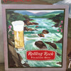 Painted Canvas Advertising Mural for Rolling Rock Beer