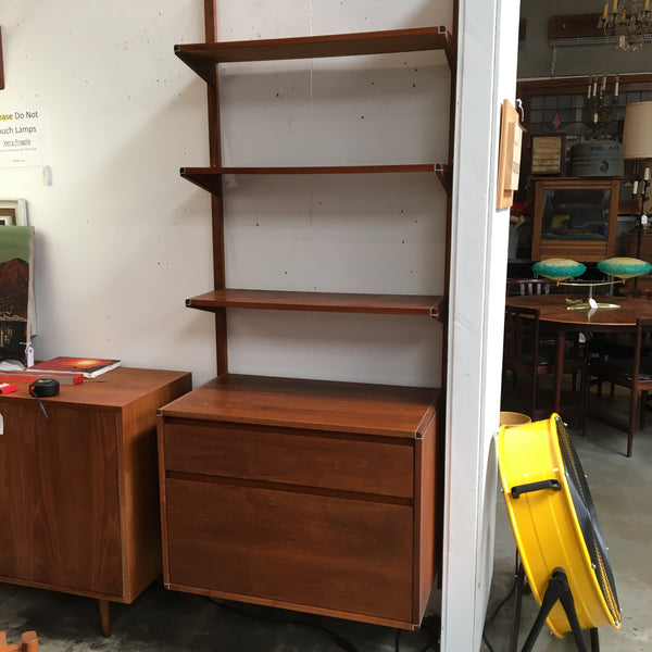MCM Barzilay Walnut Wall Unit