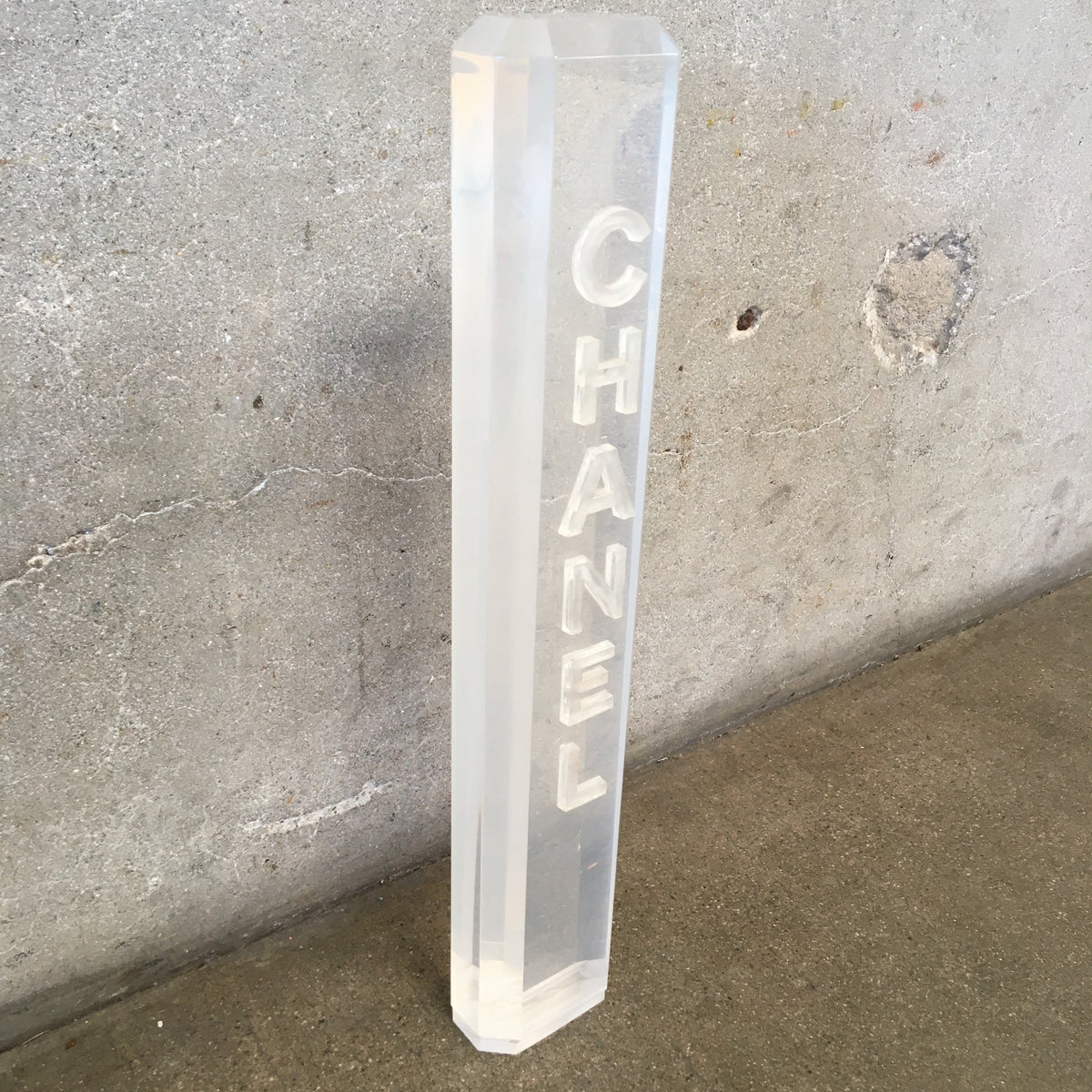 Vintage Lucite Chanel Department Store Display