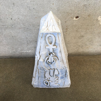 Ceramic Pyramid Sculpture (As Is)