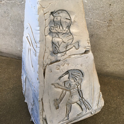 Ceramic Pyramid Sculpture (As Is)