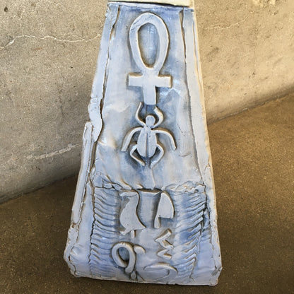 Ceramic Pyramid Sculpture (As Is)
