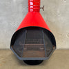Mid Century Modern Porcelain Enamel Majestic Fireplace
