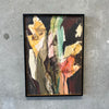 Vintage Framed Multi Colored Textured Art