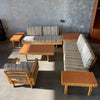 1950's Bamboo & Rattan Living Room Set