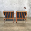 Mid Century Swedish Modern Lounge Chairs By Folke Ohlsson