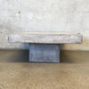 Faux Concrete Style Coffee Table